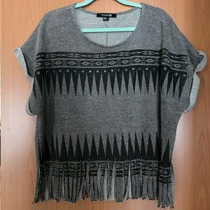 Fringe Pattern Top